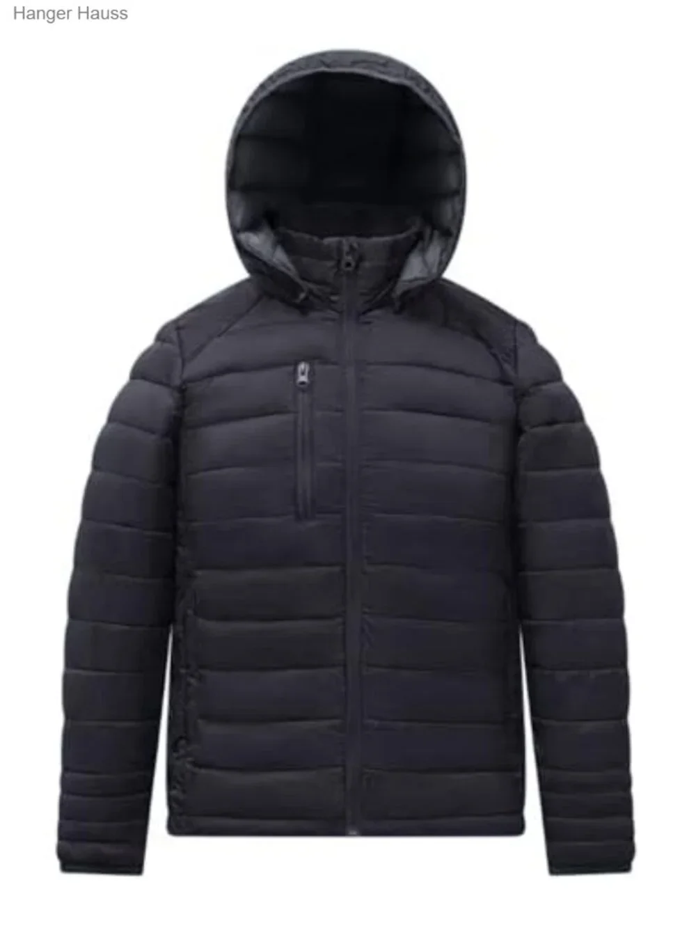 Kids Puffer Jacket Waterproof Synthetic Down Zip-Off Hood